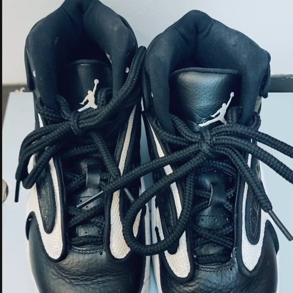 WMNS AIR Jordan OG jumpman black/white size 7 shoes - Picture 6 of 11
